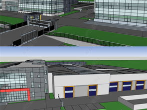 工廠設計改造全套資源 SU模型、CAD圖紙與效果圖解析與下載指南